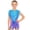 Blue, variant on Girls Metallic Gymnastics Leotard Sequin Dancewear Shiny Dance Suit Sparkly Jumpsuit Cha-cha Bodysuit Hot Pink 6