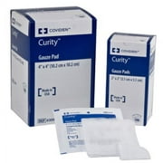 Curity sterile gauze pad 2" x 2" part no. 3381 (100/box)