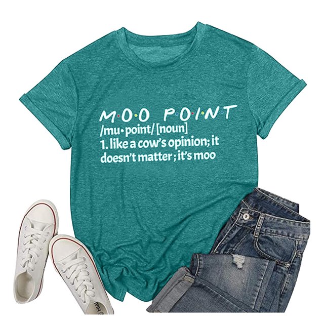 LUOGENLI T-shirts pour Femmes, T-shirts d'Été à Col Rond, Mode Imprimée, Manches Courtes, Coton Coloré, T-shirts Graphiques pour Femmes, Saint-Valentin, Bleu P