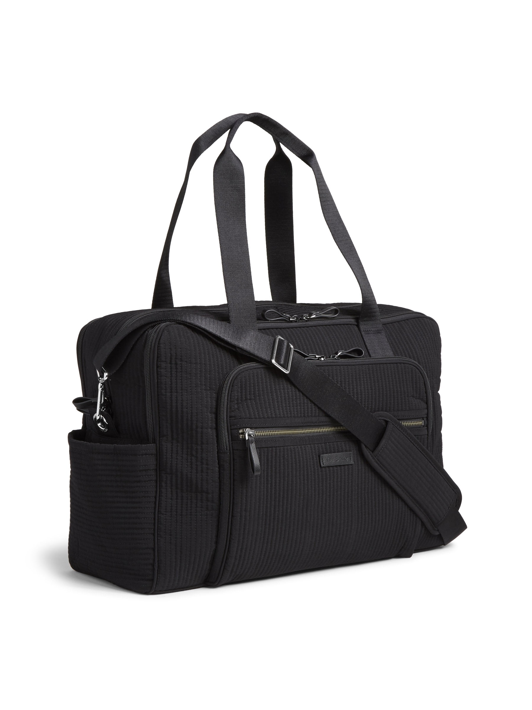 vera bradley iconic deluxe weekender travel bag