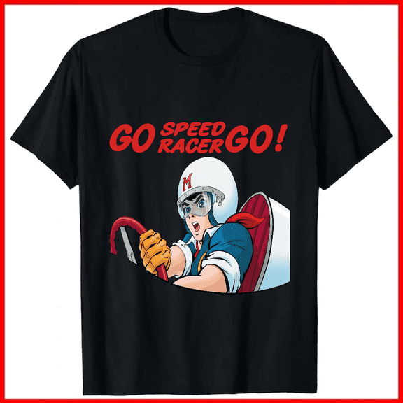Speed Racer Mach 5 Retro Anime Inspired Classic Racing Nostalgia Unisex T-shirt V18642, up to size 5XL