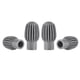 thumbnail image 1 of De Funda De Cabeza De Baqueta De Silicona, Puntas De Práctica Silenciosa, Accesorio De Percusión, Accesorio De Instrumentos Musicales Silenciosos 4 Uds. matsuzay FN007172-01, 1 of 6