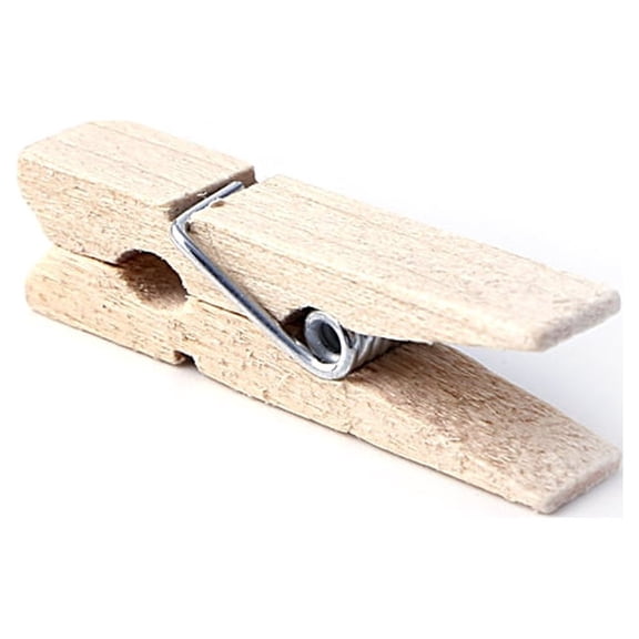 50pcs 25-72MM Natural Wooden Clothes Photo Paper Peg Clothespin Craft Clips
