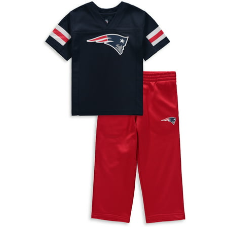 New England Patriots Toddler Training Camp Pants & T-Shirt Set - (Best Camping Sites In New England)
