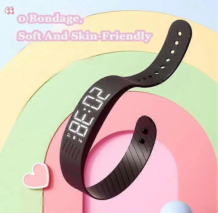 Fitsleeps Alarm Clock Watch-Fitsleeps Wake Up Alarm,Silent Vibration Wake Up