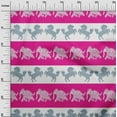 thumbnail image 2 of oneOone Organic Cotton Voile Fabric Stripe|Elephant & Horse Ikat Print Fabric By Yard 42 Inch Wide, 2 of 4