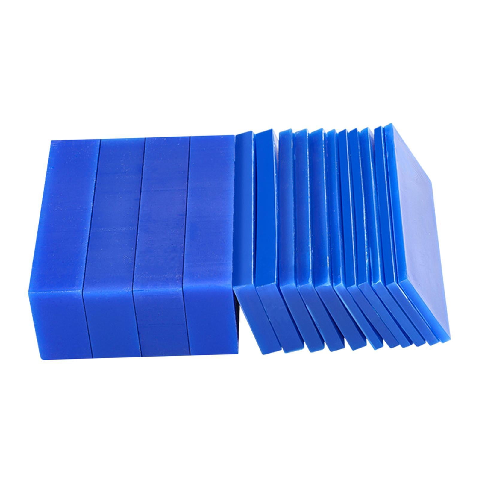 Milageto Carving Craft Supplies DIY Student Practice Sculpting Casting Tools Blue Slice