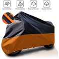 thumbnail image 2 of 190T Rain Dust Motorcycle Cover,Outdoor Waterproof UV Protector,for Harley Davidson,3XL, 2 of 12