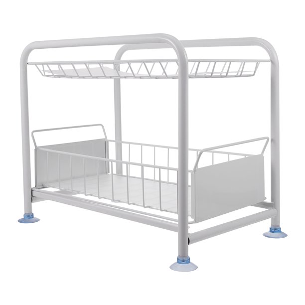 unbranded Organizador De Cocina Bajo Fregadero En Acero Resistente Con Extraíble Para Fácil Acceso