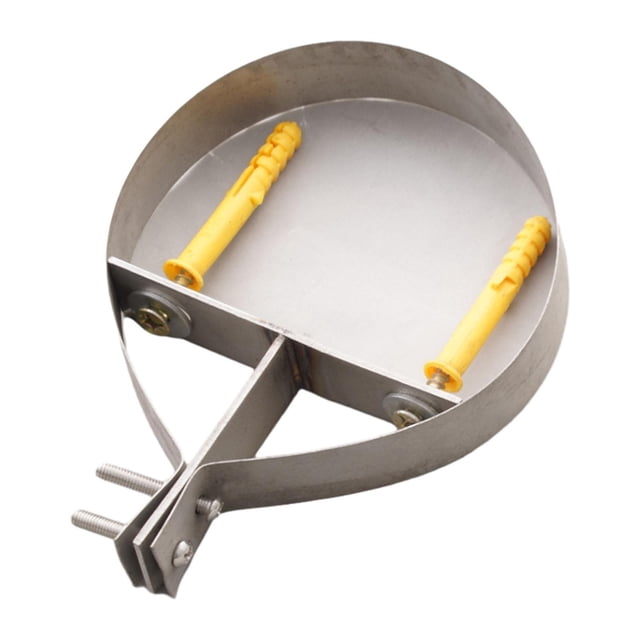 Lipstore Support de Cheminée 8 Pouces Ajustable Portable Matériel Support de Cheminée