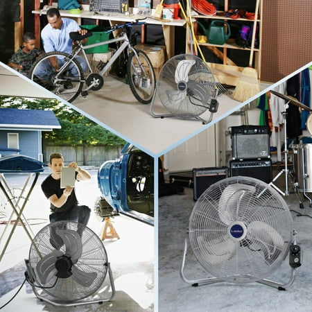 Lasko - Portable Fan - Silver