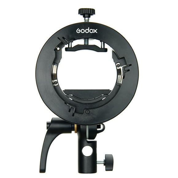 Graflsoa Godox S2 Universal Flash Bracket with Bowens Mount for V1, V860II, TT350, AD400Pro, AD200Pro, and Compatible Accessories (20pcs/Box)