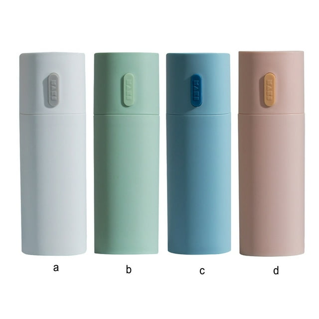 PP Silicone Tooth Brush Storage Box Dustproof Nonslip Replacement PP Plastic Bathroom Toothbrush Toothpaste Case Container Organizer Pink