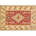 thumbnail image 1 of Ahgly Company Indoor Rectangle Geometric Brown Traditional Area Rugs, 2' x 5', 1 of 4