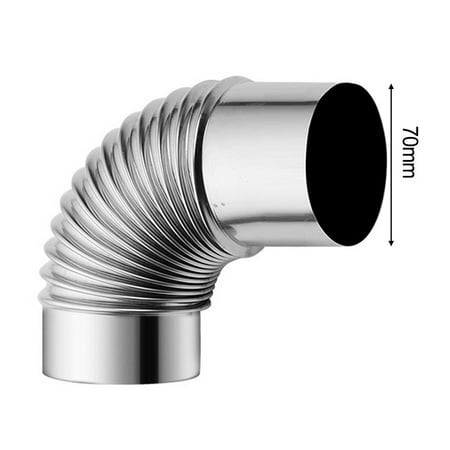 

Stove Flue Steel Flue Pipe Elbow Rain Cap Pipes Chimney Liner Flue for stove