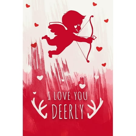 I Love You Deerly: Short Love Quote Cute Valentines Day Gifts for Boyfriend, Couples Gifts for Boyfriend From Girlfriend (Paperback)