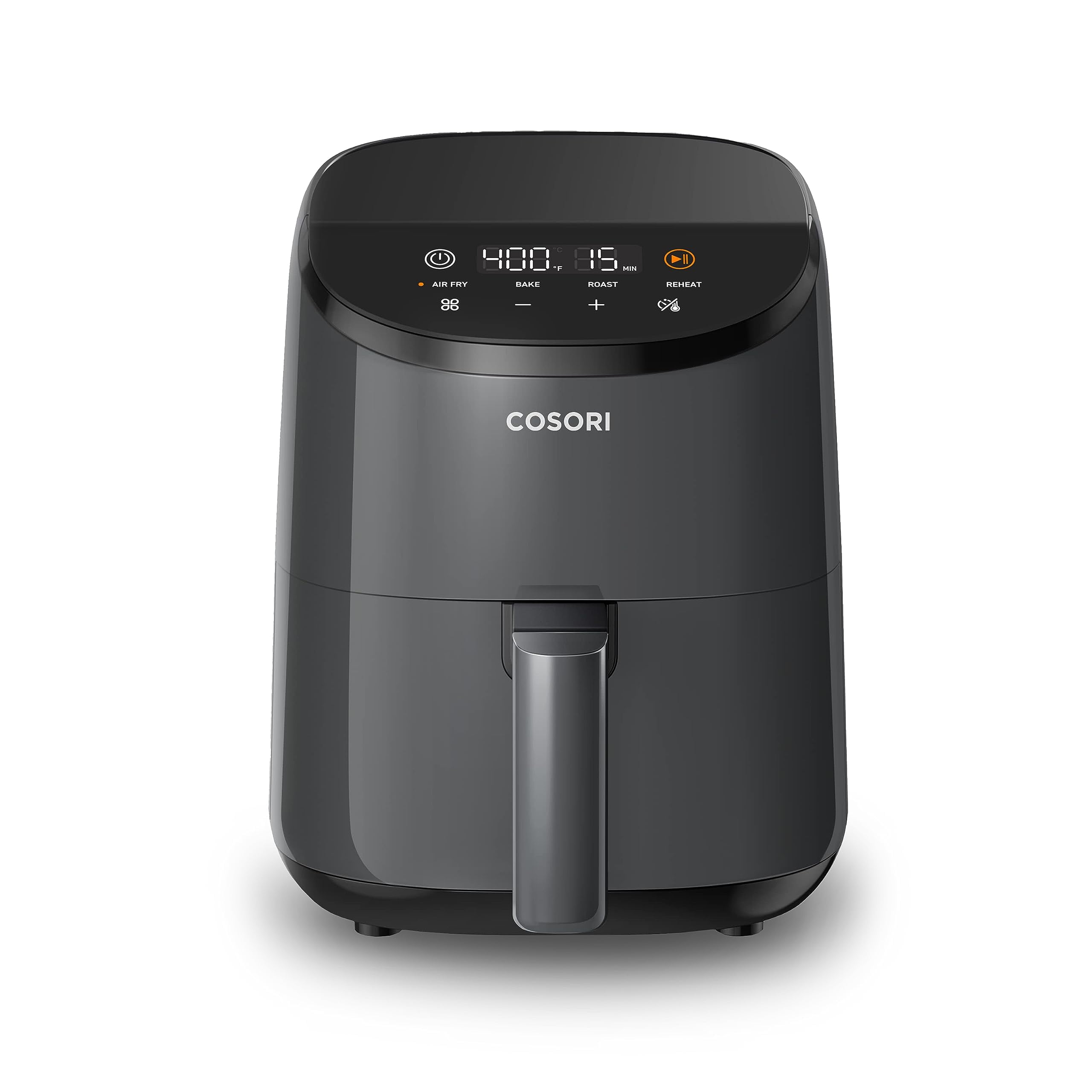 COSORI 2.1 Qt Mini Air Fryer, Gray - 4-in-1, Space-saving, Low-noise