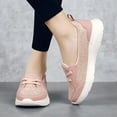 thumbnail image 6 of Women's Casual Orthopedic Walking Shoes Arch Support Breathable Non-Slip Soft Sole Mesh Lightweight Low-Top Shoes Pink 10.5 US, 6 of 7