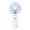 Blue, variant on Eespoir Folding Handheld Small Fan, USB Rechargeable Mini Portable Fan, 3-Speed Desk Fan for Travel Office Outdoor, Lightweight Personal Cooling