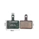 thumbnail image 3 of TEKTRO 2 Pair E10.11 Brake Pads Bike Hydraulic Disc Brake Pad for Shimano M335 395 Metal Bicycle Pads Cycling Parts, 3 of 5