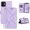 Purple, variant on for iPhone 12 Pro Max Wallet Case,12 Pro Max Phone Case Card Holder,Leather Kick-stand Flip Cases,Wrist Strap,Magnetic Closure,Shockproof Protective Cover for iPhone 12 Pro Max 5G (Brown)