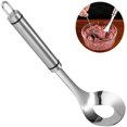 thumbnail image 1 of Cuchara para albóndigas, cuchara de acero inoxidable, mango largo antiadherente, bricolaje para cocina Xemadio LN-2293, 1 of 7