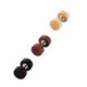 thumbnail image 1 of 2x3 Piezas Madera Madera Mujeres Hombres Stud Pendientes Tapones Para Los Oídos Piercings Tornillo 8mm Zulema  Pendientes de tornillo de madera, 1 of 8