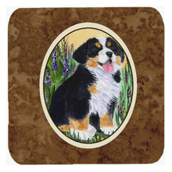 Bernese Mountain Dog Foam Coasters - Set 4