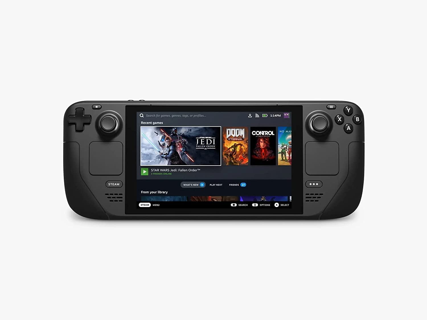Valve Steam Deck 256GB Handheld System Console, Black Valve Steam Deck 256GB Handheld System Console, Black