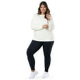 thumbnail image 2 of Terra & Sky Women's Plus Size Fleece Sweatshirt, Sizes 0X-4X, 2 of 4