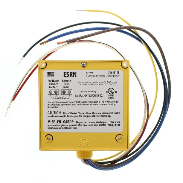 Functional Devices ESRN Emergency Lighting Bypass Shunt Relay, UL924