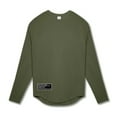 thumbnail image 7 of Mens Shirts,Long Sleeve T Shirt Solid Color Loose Fit Casual Top,Long Sleeve Shirts for Men,Z01 Green,L, 7 of 7