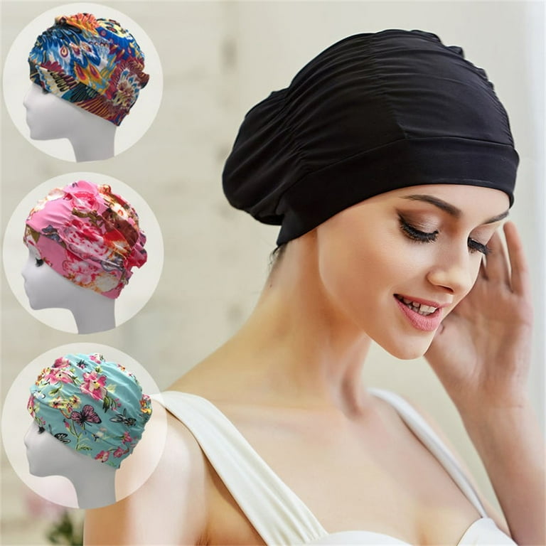 Swim caps best sale for long hair