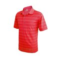 thumbnail image 1 of Monterey Club Men's Gravity Stripe Textured Golf Polo Shirt #1668, 1 of 2