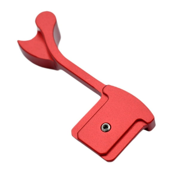 funtasica Camera Thumb Grip Camera Fittings Easy to Install Metal Thumb up Grip for Q2 Red