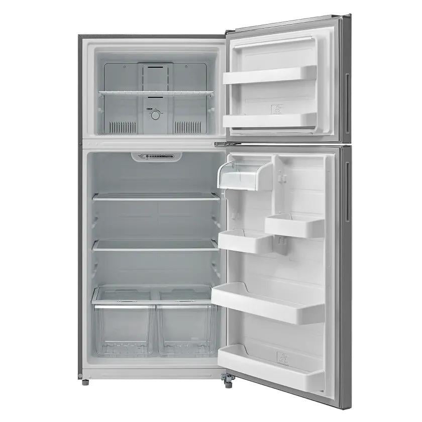 Element 18.0 cu. ft. Top Freezer Refrigerator, ENERGY STAR - Stainless Steel (ERT18CSCS)