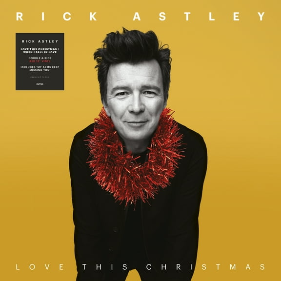 Rick Astley - Love This Christmas / When I Fall In Love - Music & Performance - Vinyl