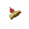 thumbnail image 3 of Billuyoard Conector de manguera de agua de riego de válvula de bola de latón interruptor Universal Type2 NO2 Billuyoard HA061936-04B, 3 of 6