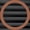 Black Tan, variant on Gowill 3 Piece Luggage Sets 20"/24"/28" Lightweight Hardside ABS Checked Suitcases with Spinner Wheels, Rose Red