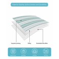 thumbnail image 5 of Boho Turquoise Stripe Twin XL Size Down Alternative Comforter,Lightweight Comforter Quilt Bedding Set with Pillow Shams Abstract Geometric White Minimalist Bed Comforter Duvet Insert 68"x98", 5 of 7