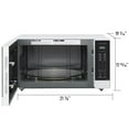 thumbnail image 2 of Panasonic 1.6-cu. ft. 1250W Countertop Microwave with Inverter Technology, White NN-SN74PW, 2 of 11