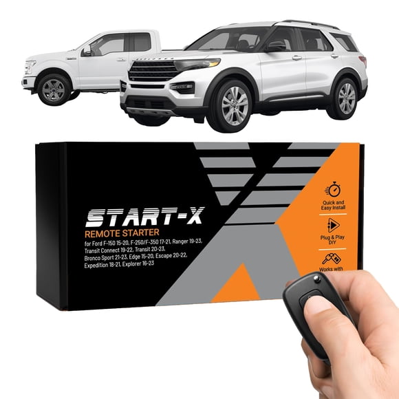 Start-X Remote Starter Kit for Select Ford F-150/F-250/F-350, Ranger, Transit, Transit Connect, Bronco Sport, Edge, Escape, Expedition & Explorer | P