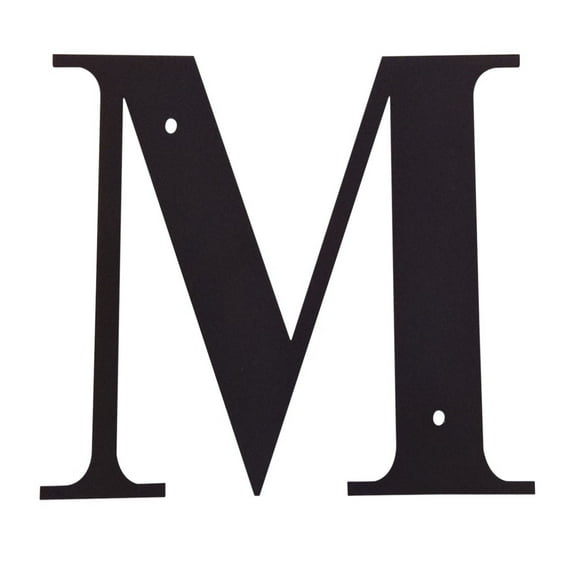Village Wrought Iron Letter M Charming Home Decor Small