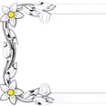 thumbnail image 3 of Cruiser Accessories Daisy License Plate Frame, Chrome/Painted, 3 of 4