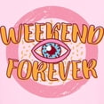 thumbnail image 3 of CafePress - Retro 80S Weekend Forever T Shirt - Light T-Shirt Kids XS-XL, 3 of 4