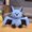Blue, variant on YOPTOP 24cm Cute Bat Plush Doll Girls Kids Animal Pillow Cushion Stuffed Toy Home Decor,Gray