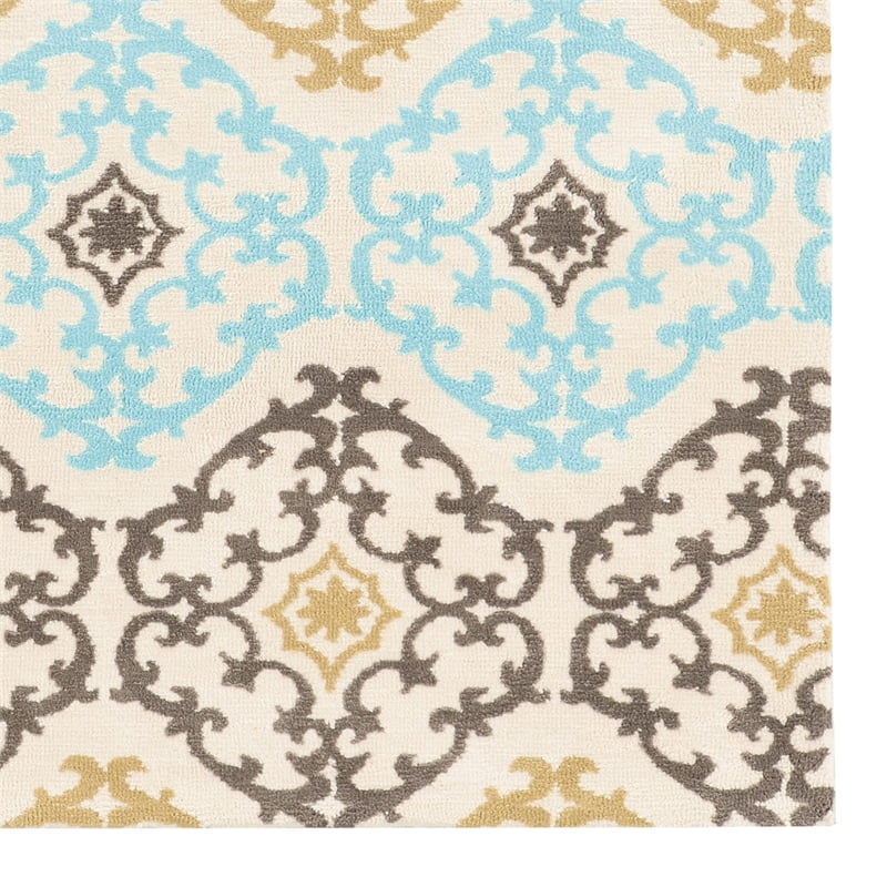 8X10 GEO MARLI GREY - FRENCH