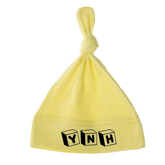 Personalized Baby Hats, Newborn Baby Caps, Customized Baby Gifts - Initials