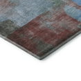 thumbnail image 3 of Addison Rugs Mayfield Premium Machine Washable Transitional Blocks Sky Runner Rug, 2'3" x 7'6", 3 of 6