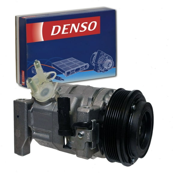 DENSO AC Compressor & Clutch compatible with Dodge Grand Caravan 3.3L 3.8L V6 2008-2010